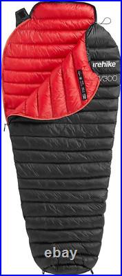 0 Degree Mummy Goose down Sleeping Bag, Compact Ultralight Sleeping Bag for Adul