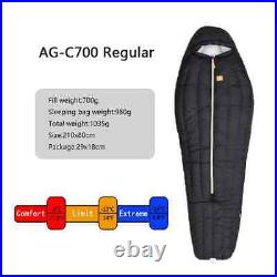 10D/7D Ultralight Down Sleeping Bag 800FP Outdoor Camping Hiking Sleeping Bags