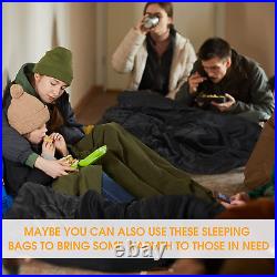 10Pcs Camping Sleeping Bag for Adults Bulk 4Season Cold Warm Winter Sleeping Bag