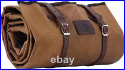 1844 Helko Werk Handmade Waxed Canvas Cowboy Bedroll Camping Bed Roll
