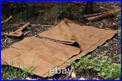 1844 Helko Werk Handmade Waxed Canvas Cowboy Bedroll Camping Bed Roll