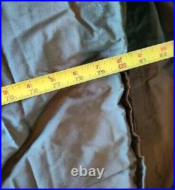 1940's 50's Vintage Eddie Bauer Blizzard Proof Green Pure Down Sleeping Robe Bag
