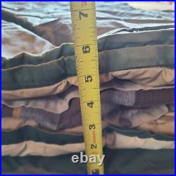 1940's 50's Vintage Eddie Bauer Blizzard Proof Green Pure Down Sleeping Robe Bag