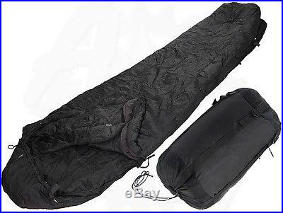 1(One) Intermediate Cold Weather Sleeping Bag w/ Compression Sack Army Issue