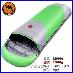 2022 Duck Down Envelope Outdoor Camping Travel Adult Sleeping Bag Fill 1800g