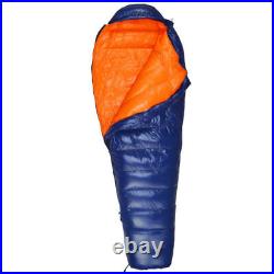 2022 Winter sleeping bag adult stuffed duck down 600g patchwork camping gear