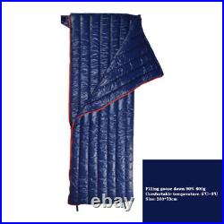 2022 new 90% Goose Down Panel Double Sleeping Bag Ultralight and Warm