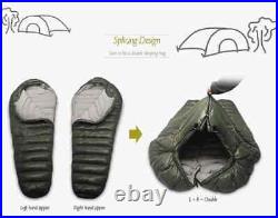 2023 Winter sleeping bag, down sleeping bag, outdoor camping
