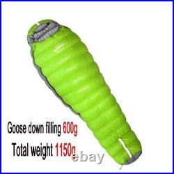 2023 new Large goose down sleeping bag for winter camping and hiking