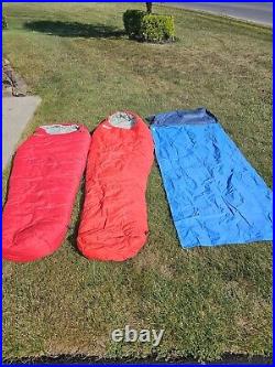2 Bristlecone mountaineering down sleeping bags In Perfect Condition! Dry Cover