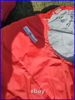 2 Bristlecone mountaineering down sleeping bags In Perfect Condition! Dry Cover