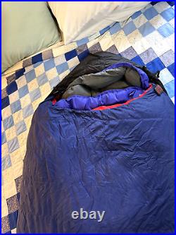 -30 Double Bag Sleeping System Regular Sleeping Bag READ 40 Ozs of Down! SOFT