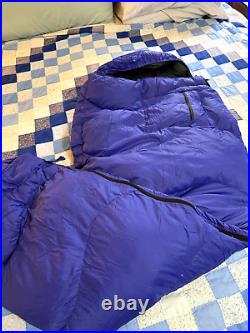 -30 Double Bag Sleeping System Regular Sleeping Bag READ 40 Ozs of Down! SOFT