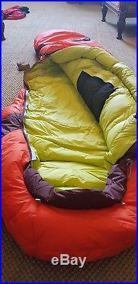 30% off RRP Mammut Altitude EXP 5 season down sleeping bag Orange RRP £849