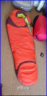 30% off RRP Mammut Altitude EXP 5 season down sleeping bag Orange RRP £849