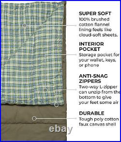 35 20 Evergreen -10 0 Degree Sleeping Bag for Adults. Choose a Sleeping