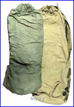 4 Piece MSS MODULAR SLEEP SYSTEM WITH WOODLAND GORETEX BIVY SACK 2 Sleeping Bags