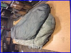 4-Piece Modular Sleep System MSS Military Sleeping Bag ECWS -30 USGI A+ Cond