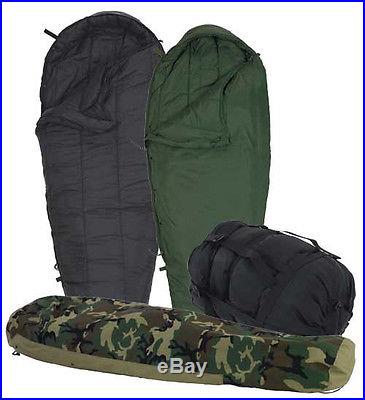 4-Piece Modular Sleep System MSS Military Sleeping Bags w/ Goretex Bivy ECWS NEW