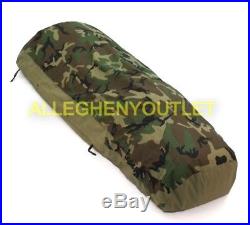 4 Piece Modular Sleep System MSS USGI Army Military Sleeping Bags w Bivy MSS VGC