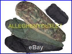 4 Piece Modular Sleep System MSS USGI Army Military Sleeping Bags with Bivy VGC