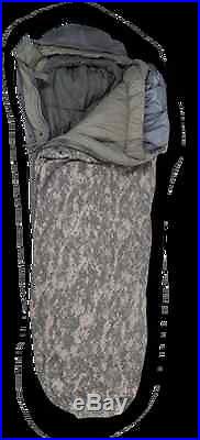 5 PIECE US Army Marines Tennier Universal Camo Modular Sleep System Bags Goretex