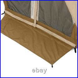 5' x 15' 8-Person Glamping Bell Tent with String Lights, 22.57 lbs