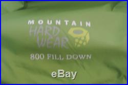 $675 Mountain Hardwear Spectre 20 Sleeping Bag, REG LZ, 800 Fill Down