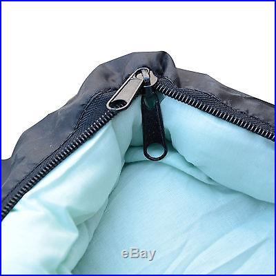 87x 29 Heavy Duty Sleeping Bag Camping Hiking Waterproof Outdoor -10? -5? Blue