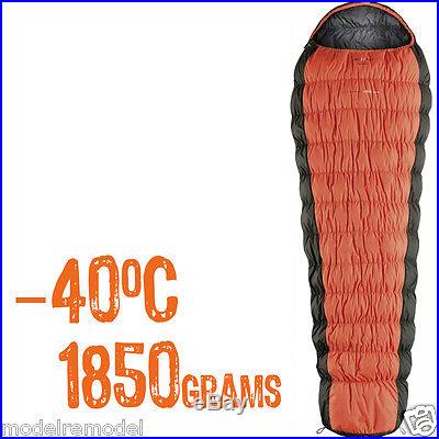 $900 Ferrino Revolution 1200 WTS 800 down Sleeping Bag 0- -40F super spiral stre