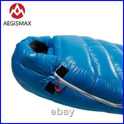AEGISMAX G Outdoor Camping Mummy Style Thickened Warmth Goose Down Sleeping Bag