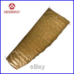 AEGISMAX UL Tapered Rectangular Envelope Goose Down Sleeping Bag Backpacking