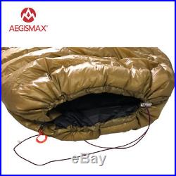 AEGISMAX UL Tapered Rectangular Envelope Goose Down Sleeping Bag Backpacking