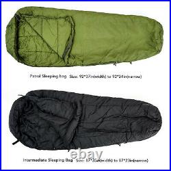 AKMAX Army Military Combat Modular Sleeping Bags System with Bivy Cover Multicam