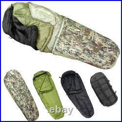 AKMAX Army Military Modular Sleeping Bags System Multicam with Bivy Cover