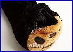 Adult Black Bear sleeping bag for adults up to 75 inches tall Washable cotton