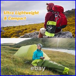 Adult Cold Weather Sleeping Bag with Sack 0 degree Waterproof US Camping Hiking