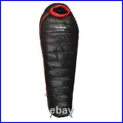 Adult Mummy Sleeping Bag Thicken Warm Duck Down Sleeping Bag Ultralight Sleeping