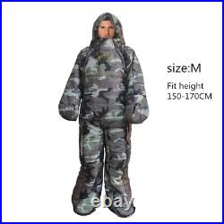 Adults Full Body Sleeping Bag Suit Warm Walker Wearable Travel Camping Outdoor
