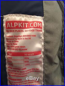 Alpkit SkyeHigh 800 Down Sleeping Bag -10 Comfort Rated