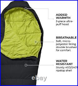 And Cam. Leef Ultralight Mummy Sleeping Bag Perfect For Backpacking Hiking