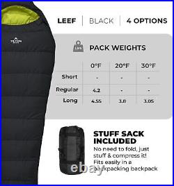 And Cam. Leef Ultralight Mummy Sleeping Bag Perfect For Backpacking Hiking