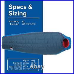 Anvil Horn (650 DownTek) Sleeping Bag, 30 Degree, Regular, Left Zip