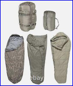 Authentic US Military Issue Mod. Sleeping System (MSS), -40°F, 5 Pcs Set, ACU