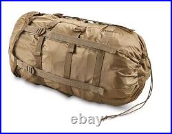 BAF Coyote 3-Season USMC Sleeping Bag OCP Nylon Cover Compression Sack X-long