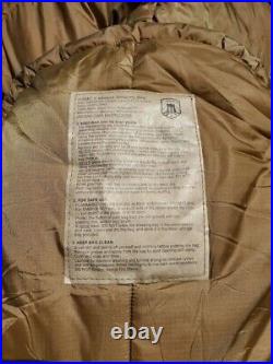 BAF Coyote 3-Season USMC Sleeping Bag OCP Nylon Cover Compression Sack X-long