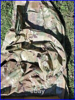 BAF Coyote 3-Season USMC Sleeping Bag OCP Nylon Cover Compression Sack X-long