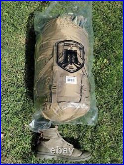BAF Coyote 3-Season USMC Sleeping Bag OCP Nylon Cover Compression Sack X-long