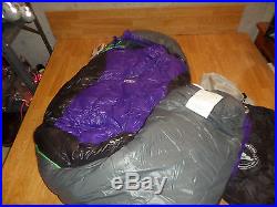 Big Agnes Lithia Spring Sl 15 F 700 Down Tek Women's Sleeping Bag Rtl $380