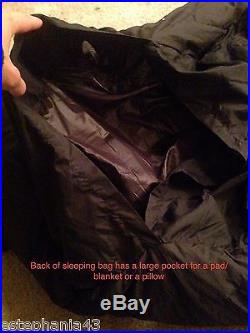 BIG AGNES Lost Ranger 15º Regular Left Zipper DOWN Sleeping Bag- Blue/Black